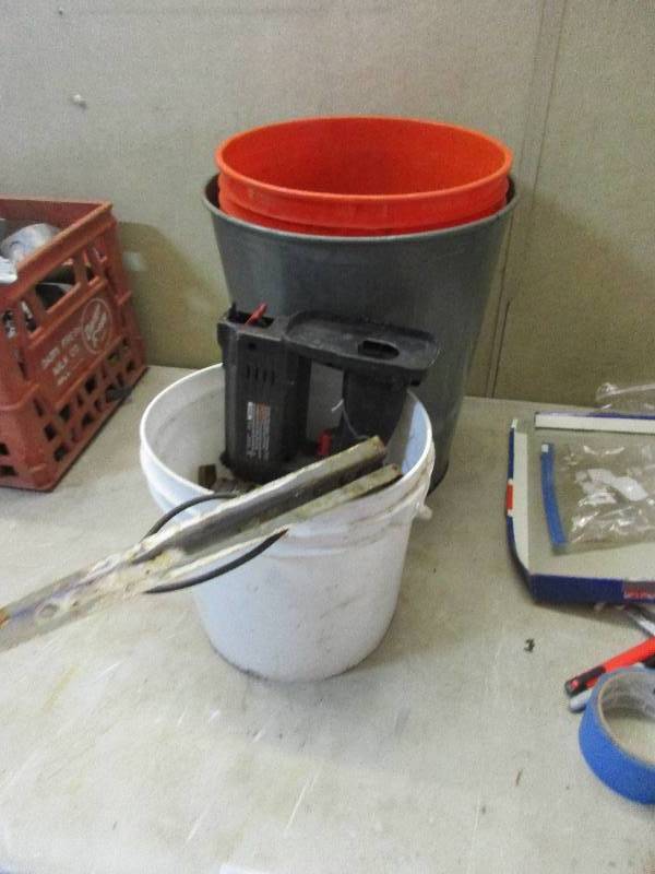 Tools & pails