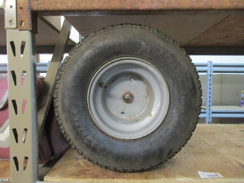 Lawnmower rim & tire