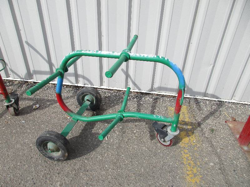 Wire reel cart