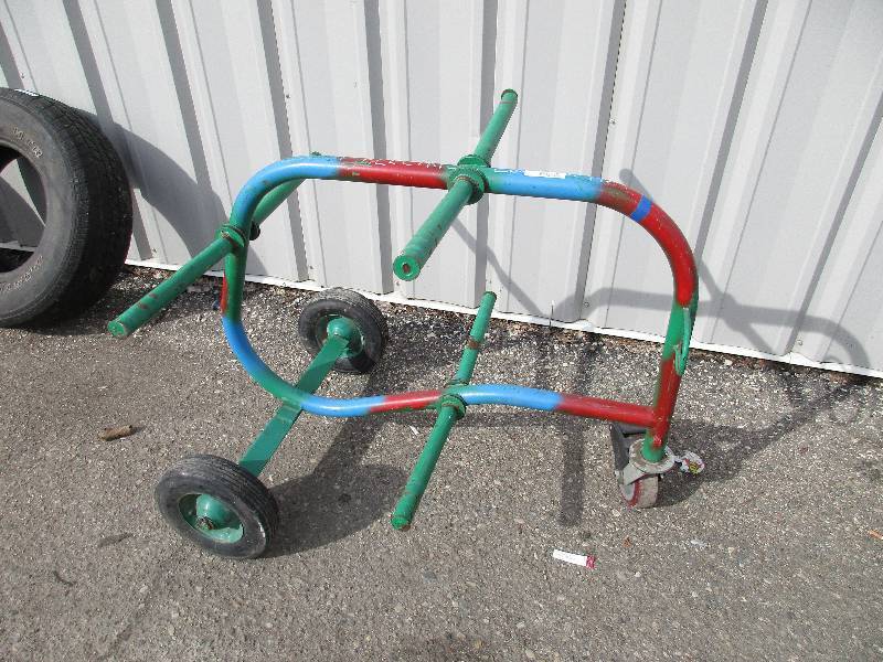 Wire reel cart