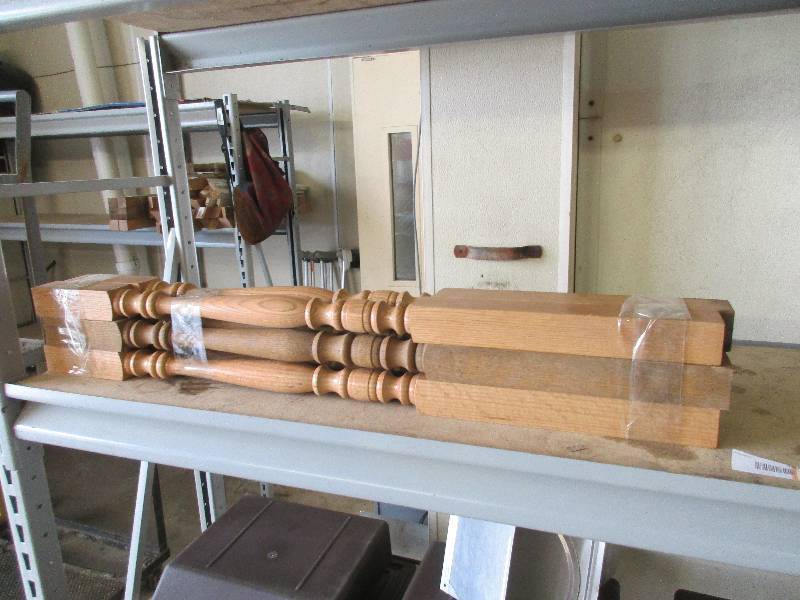 Railing spindles