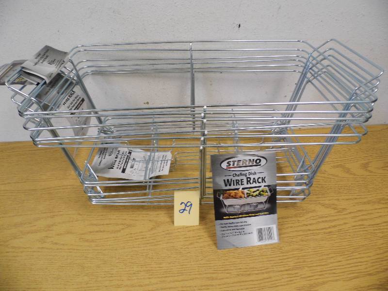 6 Piece Chafing Dish Wire Racks