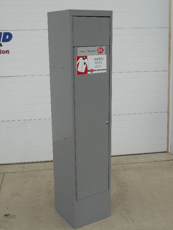 16x16x77.5 Steel Locker Unit, Up...