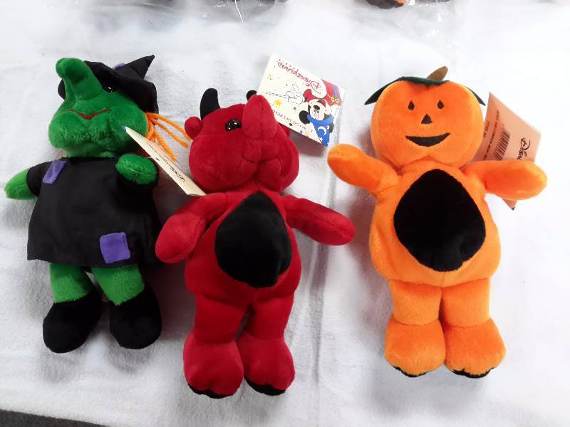 Misc. Disney Bean Bag, Plush Toys as pictured. See last picture of the group for description