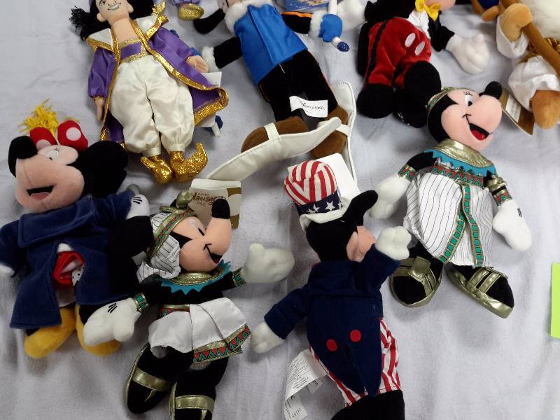 Misc. Disney Bean Bag, Plush Toys as pictured. See last picture of the group for description