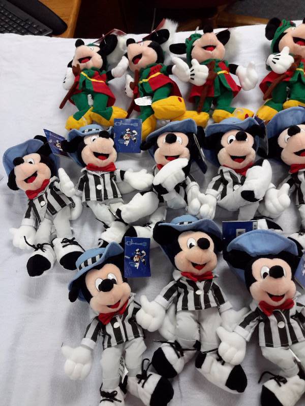 Misc. Disney Bean Bag, Plush Toys as pictured. See last picture of the group for description