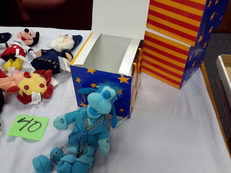 Misc. Disney Bean Bag, Plush Toys as pictured. See last picture of the group for description