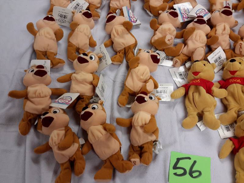 Misc. Disney Bean Bag, Plush Toys as pictured. See last picture of the group for description