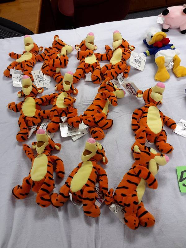 Misc. Disney Bean Bag, Plush Toys as pictured. See last picture of the group for description