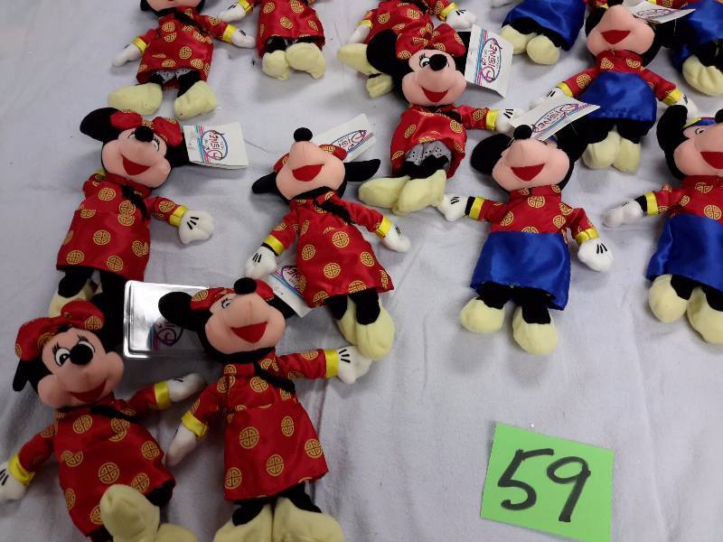Misc. Disney Bean Bag, Plush Toys as pictured. See last picture of the group for description