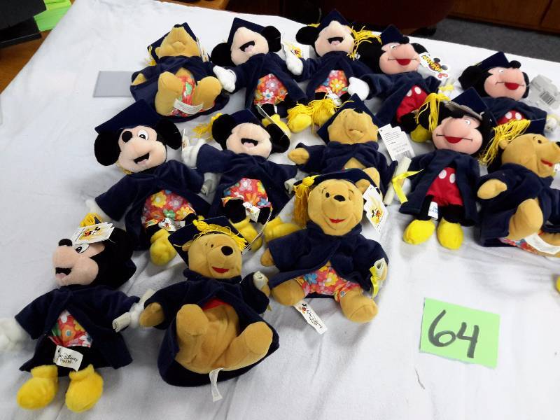 Misc. Disney Bean Bag, Plush Toys as pictured. See last picture of the group for description