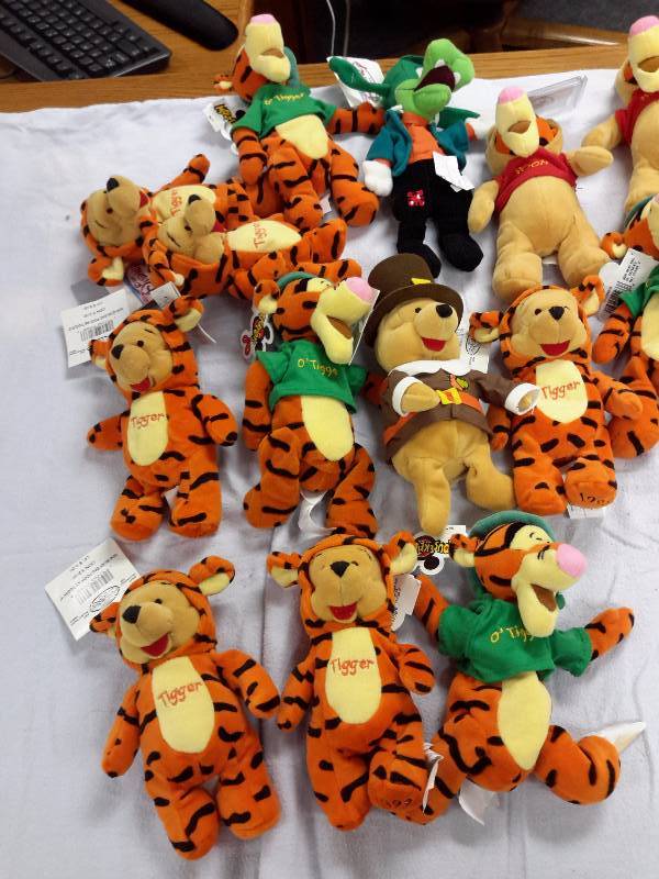 Misc. Disney Bean Bag, Plush Toys as pictured. See last picture of the group for description