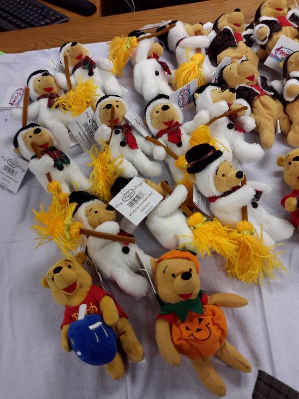 Misc. Disney Bean Bag, Plush Toys as pictured. See last picture of the group for description