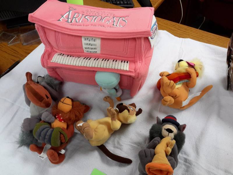 Misc. Disney Bean Bag, Plush Toys as pictured.