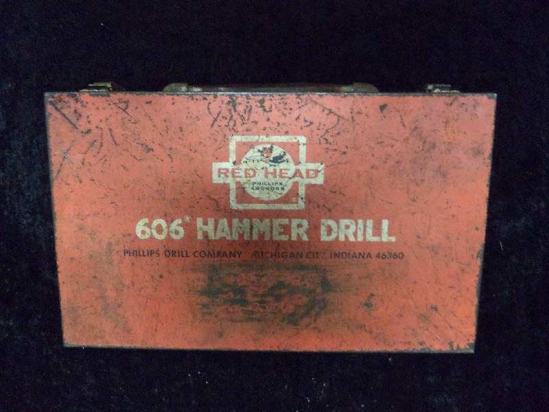lot 10 image: Red Head 606 Hammer Drill