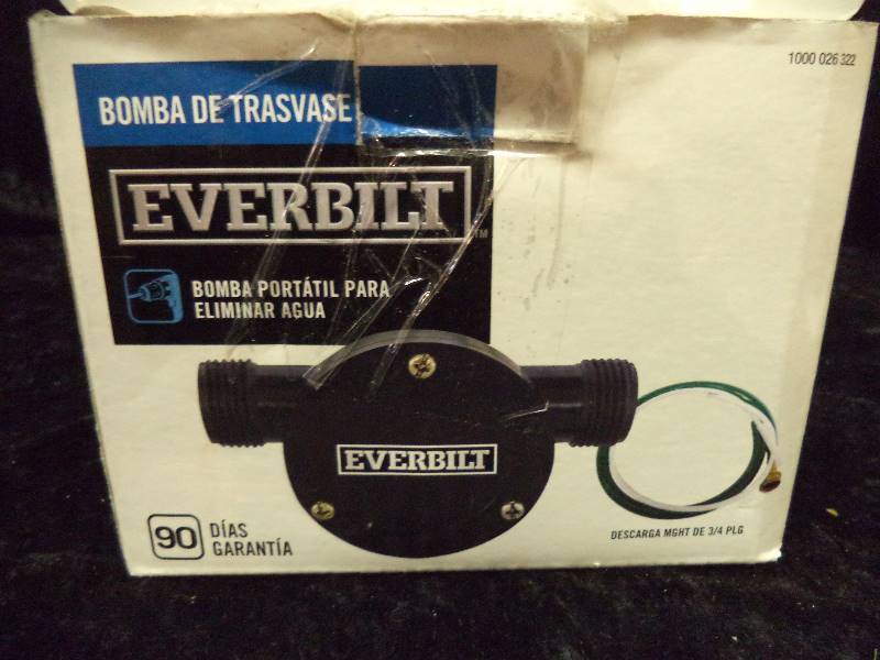 lot 11 image: Everbuilt Drill Pump
