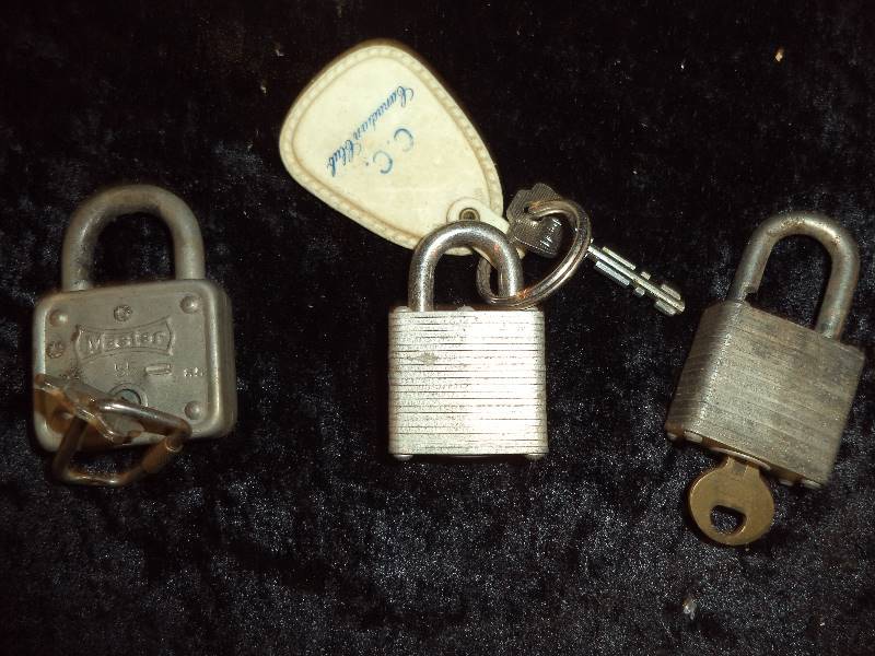 lot 29 image: Lot - Master Locks with Keys