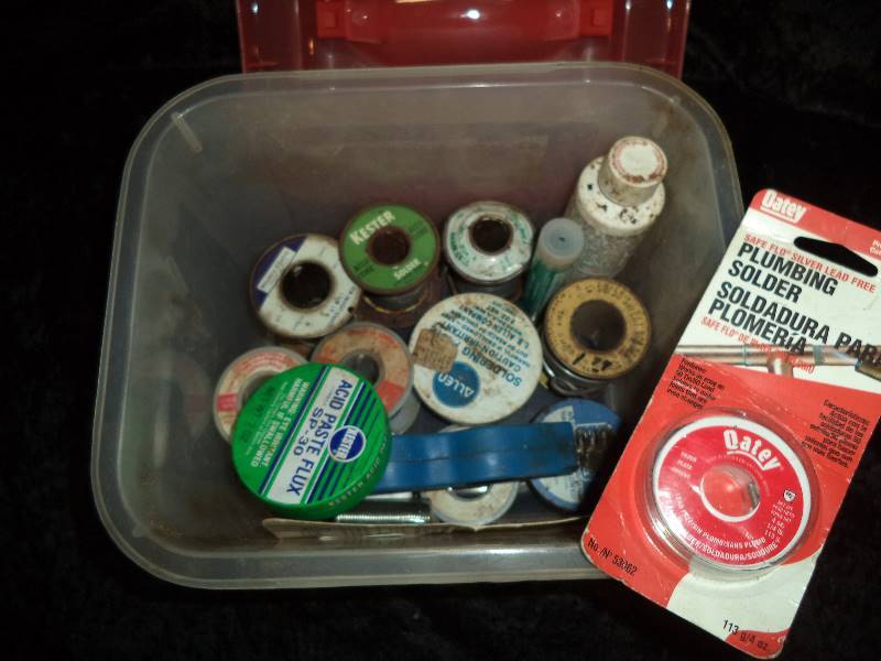 lot 35 image: Misc Solder, Paste, Misc
