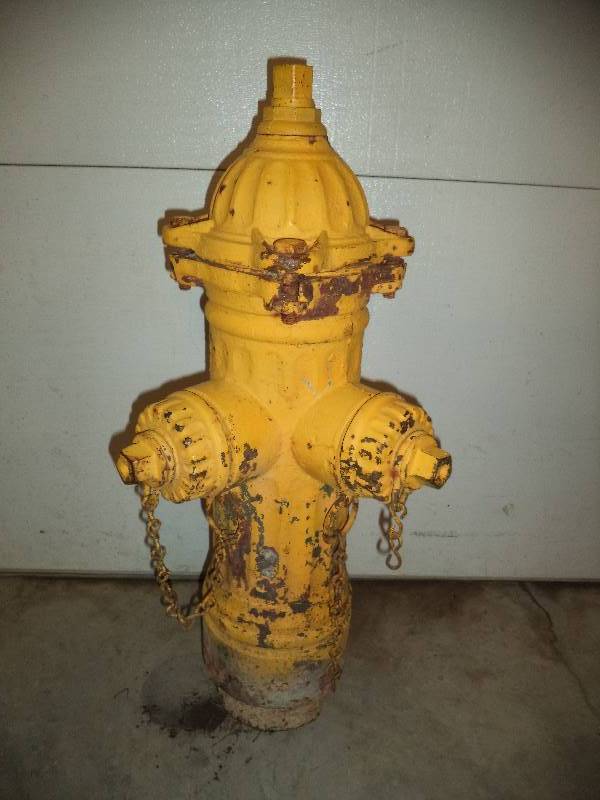 lot 58 image: Cast Fire Hydrant