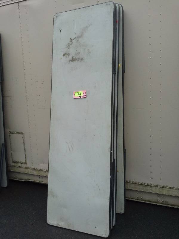 lot 24 image: (5) Samsonite Folding Tables
