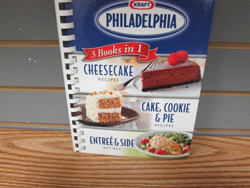 Kraft Philadelphia 3 in 1 cook book...