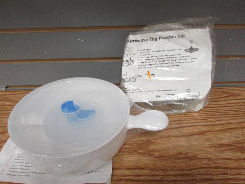 Set of 3 Microwave pots with vent l...