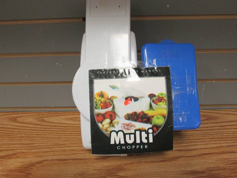 Multi chopper with storage containe...
