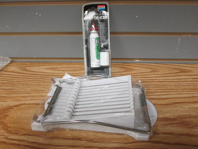 Multi-food slicer, Lock de-icer...