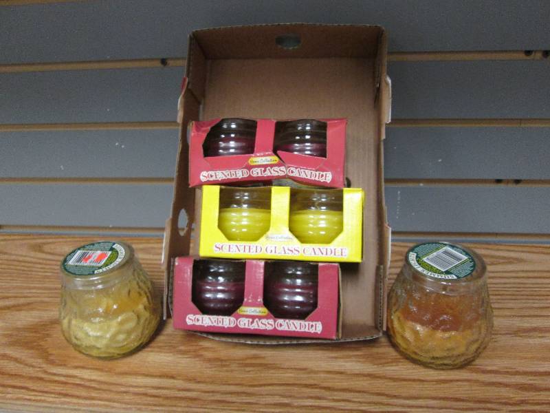 Lot of scented candles including 2 ...
