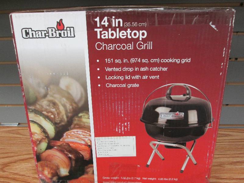 CharBroil 14 inch tabletop charcoal...