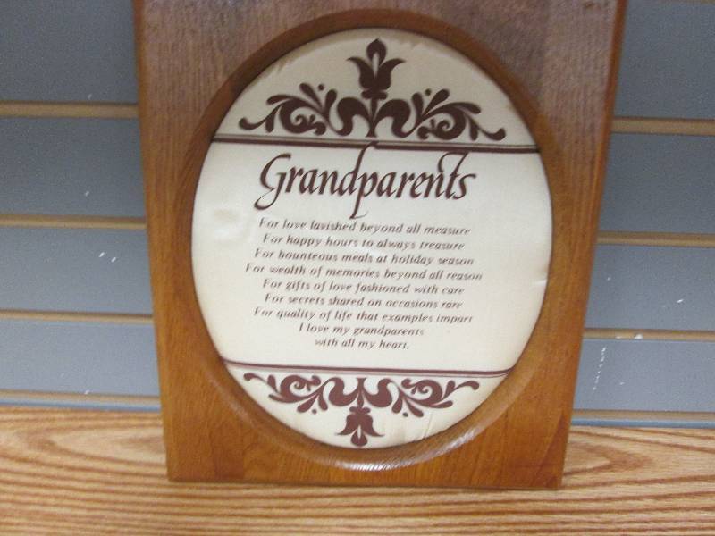 Grandparents plaque 13x11...