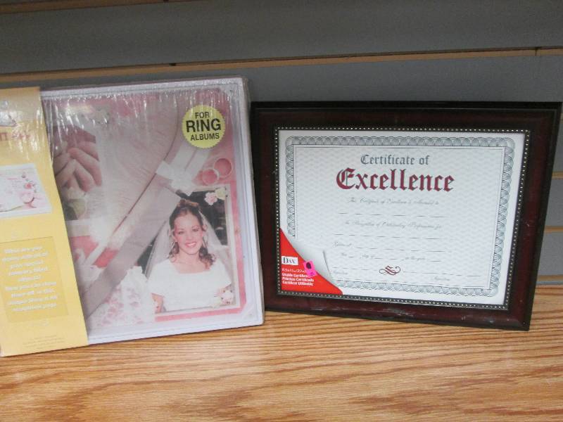 Document frame, Scrapbook shadowbox...