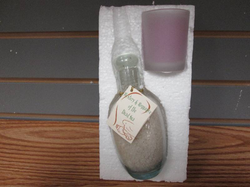Votive and bath salts...