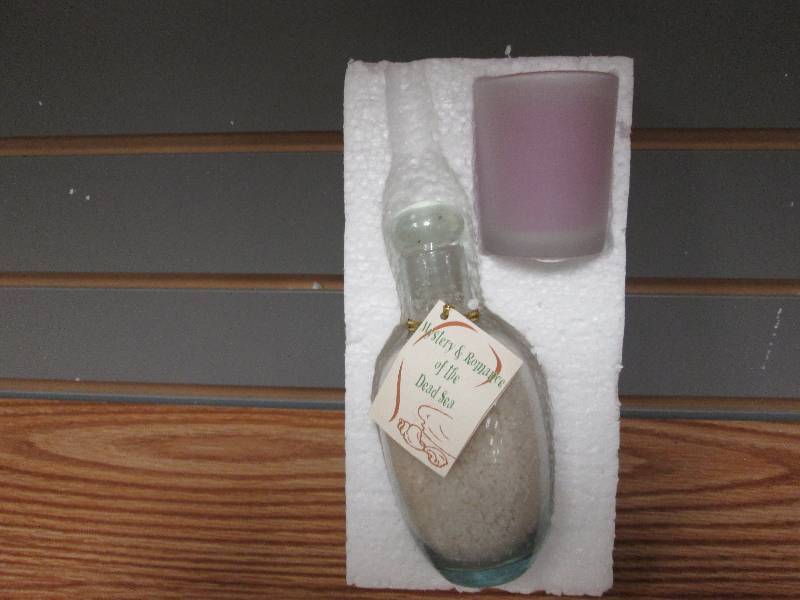 Votive and bath salts...