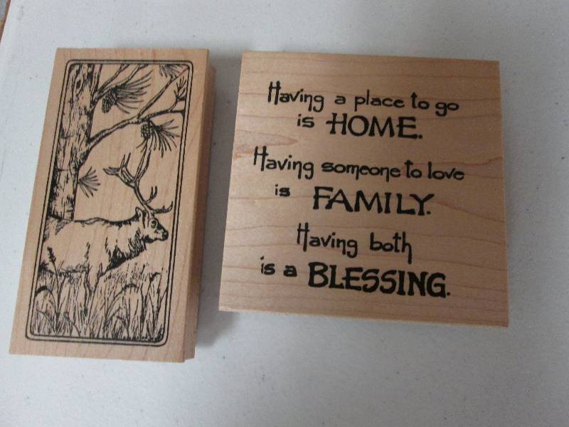Card making stamps Lot of 2...
