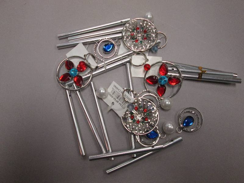 Lot of 4 mini assorted windchimes...