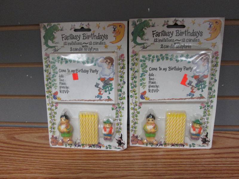 Lot of 2 birthday party packs...