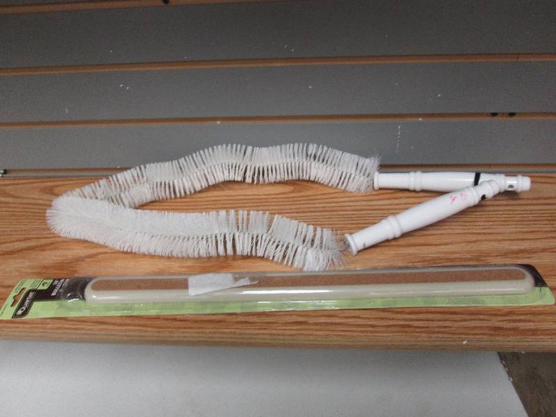 2 handled bristle brush, 18 inch bu...