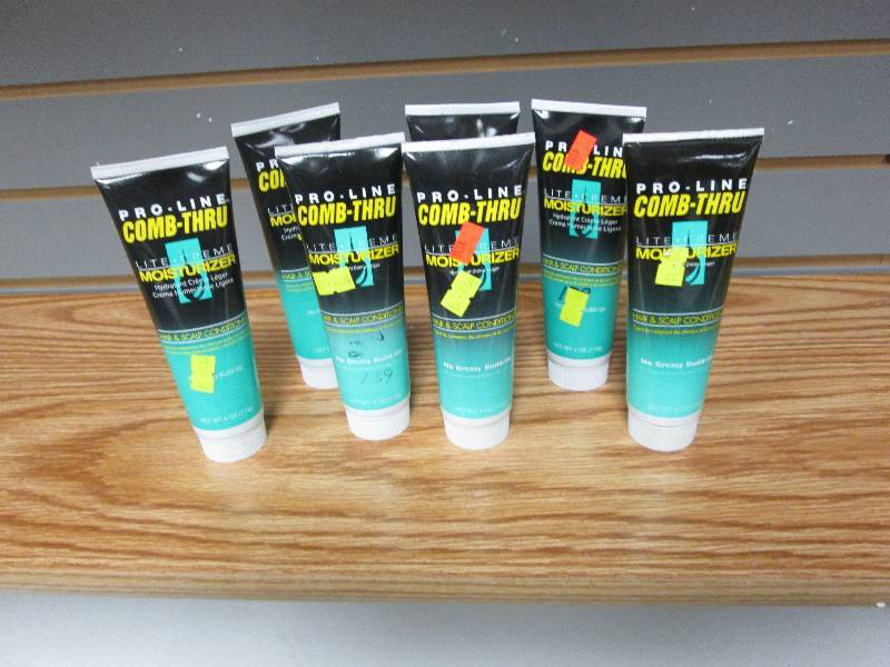 Lot of 7 Pro-Line comb-thru creme h...