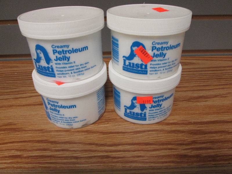 Lot of 4 Lusti Creamy Petroleum Jel...