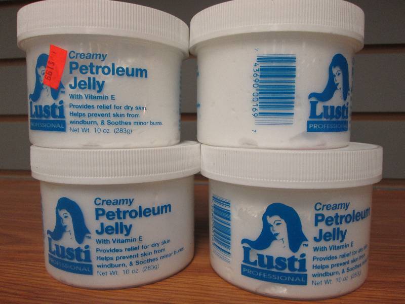 Lot of 4 Lusti Creamy Petroleum Jel...