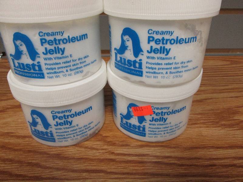 Lot of 4 Lusti Creamy Petroleum Jel...
