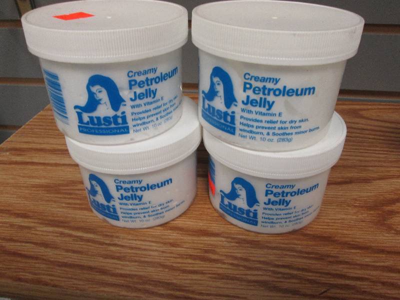 Lot of 4 Lusti Creamy Petroleum Jel...