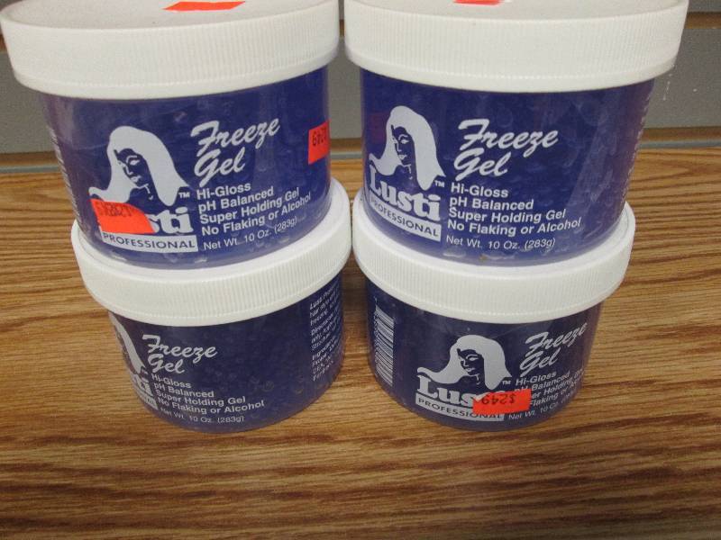 Lot of 4 Lusti Freeze Hair Gel 10 o...