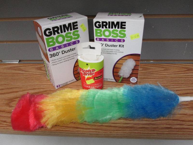Lot of 2 Grime Boss 360 duster kit,...
