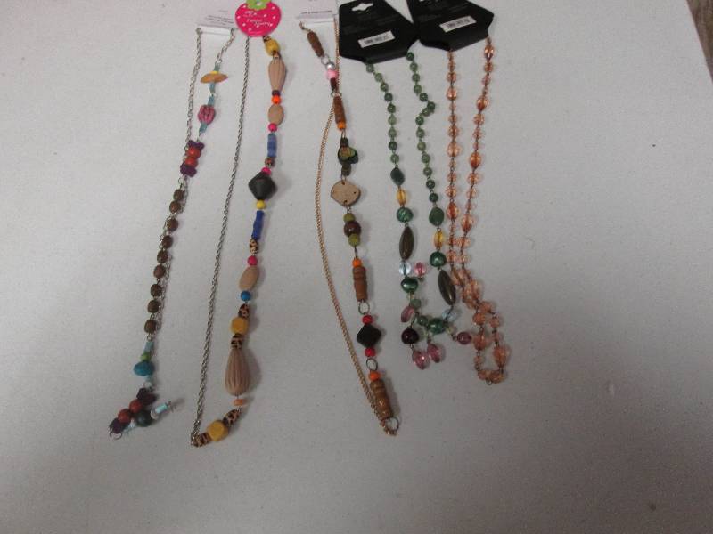 Lot of 5 assorted necklaces...