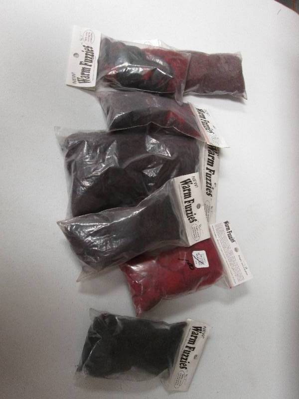 Lot of 7 nesting material for small...