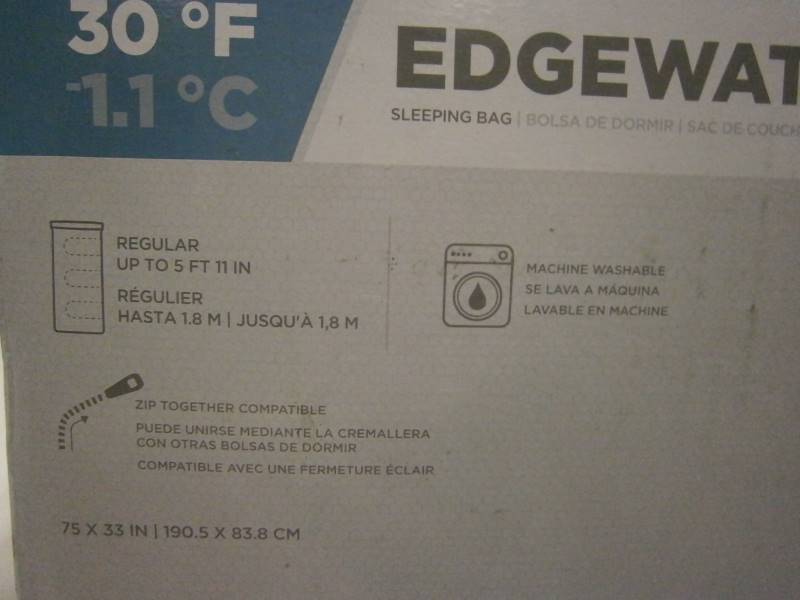 lot 3 image: Coleman Sleeping Bag