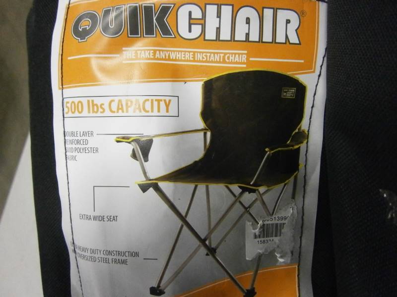 lot 5 image: 2 Camping Chairs