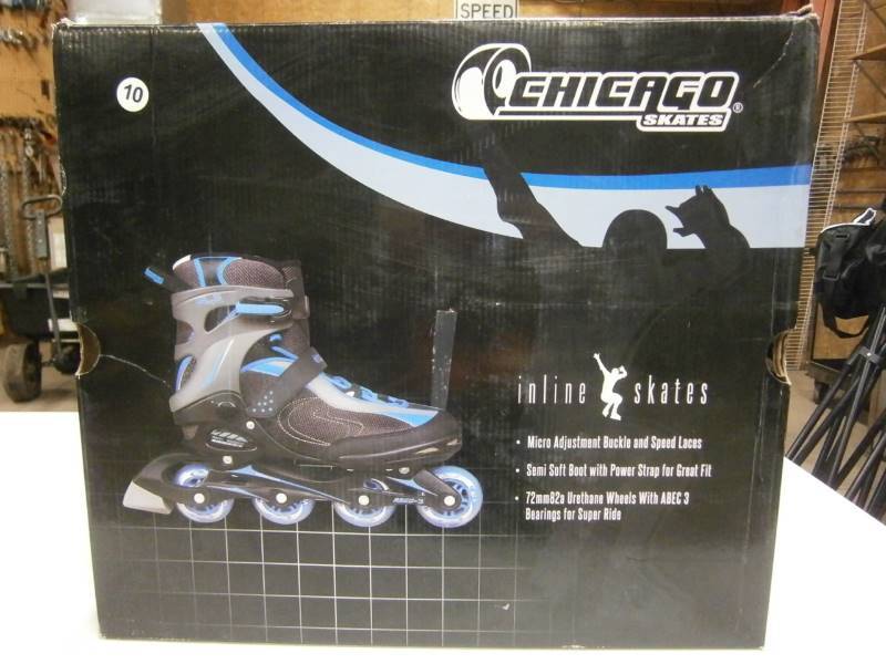 lot 22 image: Roller Blades Chicago Skates Sz 10